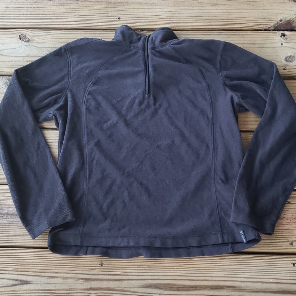 Columbia Fleece women's black jacket, size M